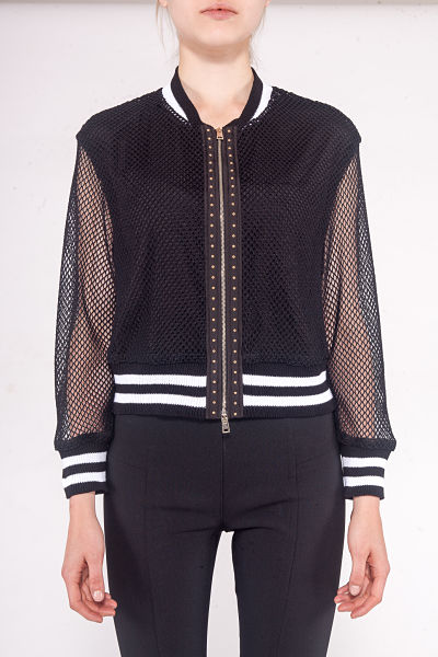 Bomber Rejilla Negra ATOS LOMBARDINI