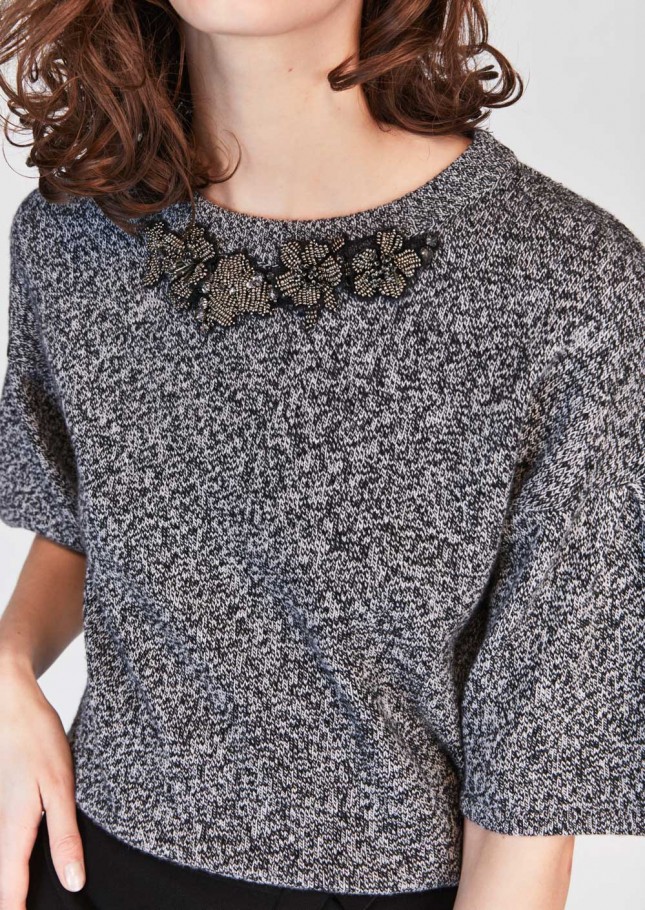 imagen principal Jersey TARA JARMON gris